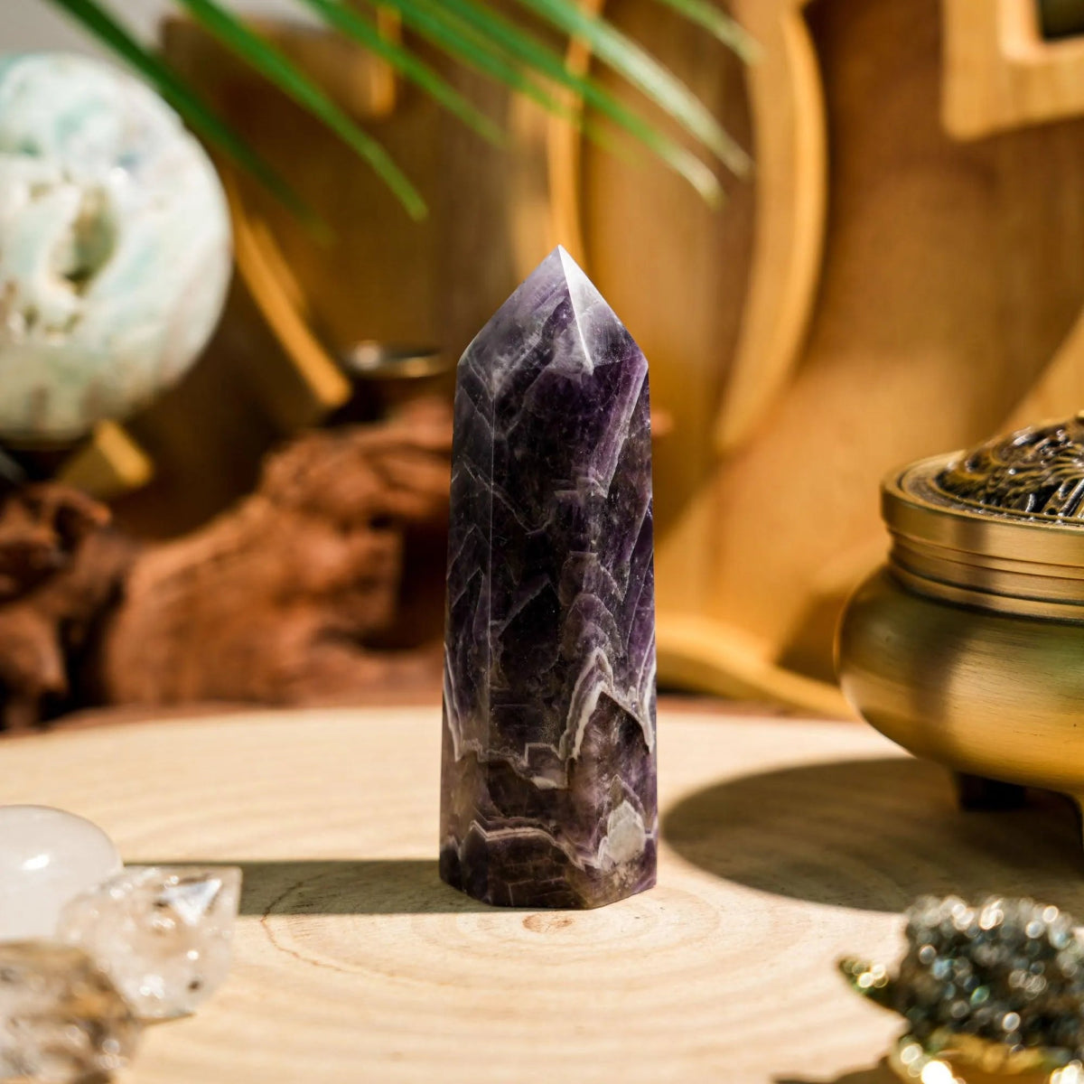 Dream Amethyst Point - helmsman - crystal
