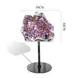 Dream Amethyst Raw Specimen Ornament - helmsman - crystal