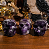 Dream Amethyst Skull - helmsman - crystal