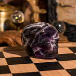 Dream Amethyst Skull - helmsman - crystal