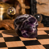 Dream Amethyst Skull - helmsman - crystal