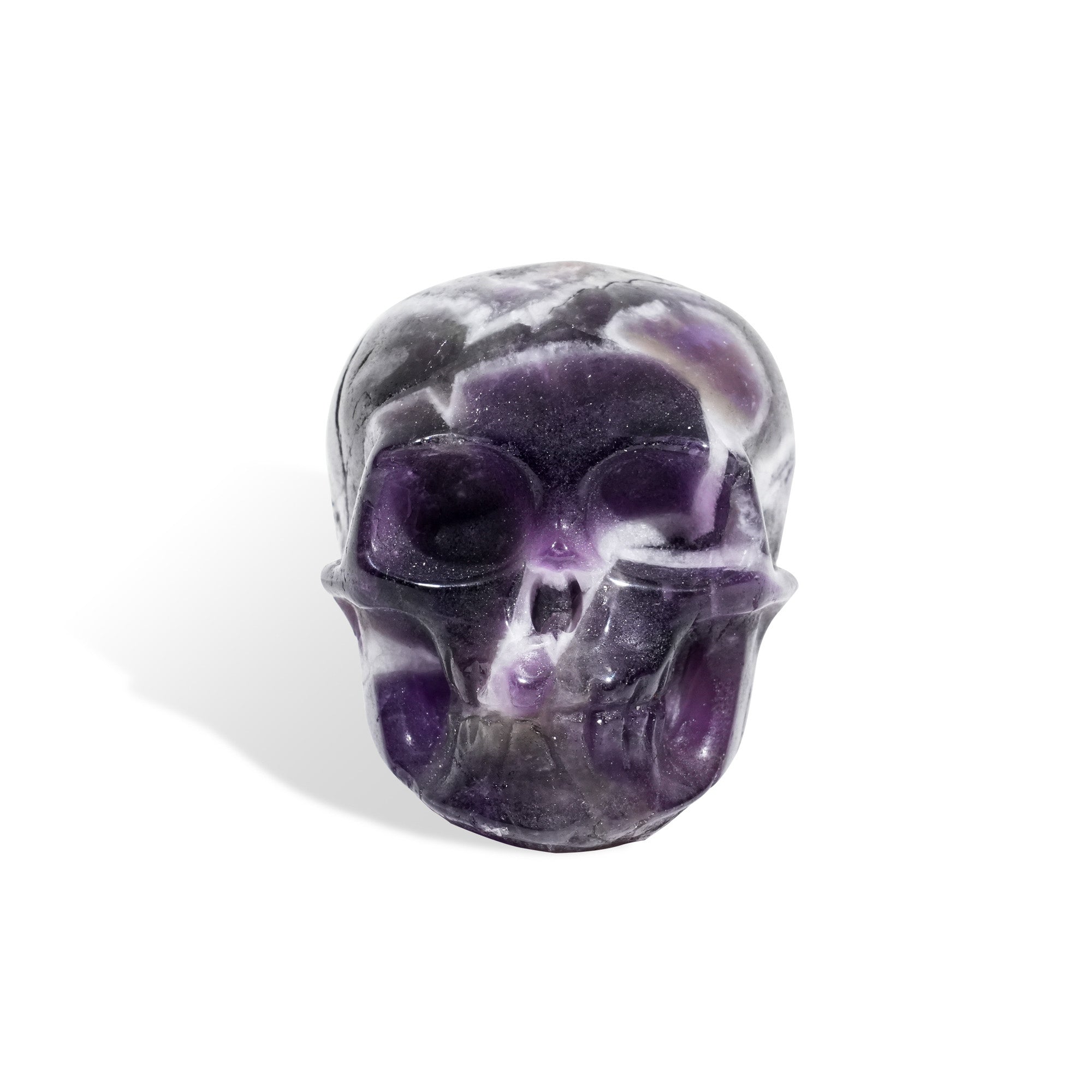 Dream Amethyst Skull - helmsman - crystal