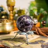 Dream Amethyst Sphere - helmsman - crystal