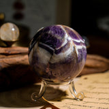 Dream Amethyst Sphere - helmsman - crystal