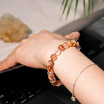 Fire Quartz Bracelet - helmsman - crystal