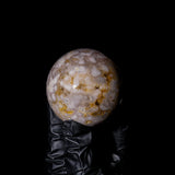 Flower Agate Sphere - helmsman - crystal