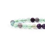 Fluorite Crystal Bracelet - helmsman - crystal