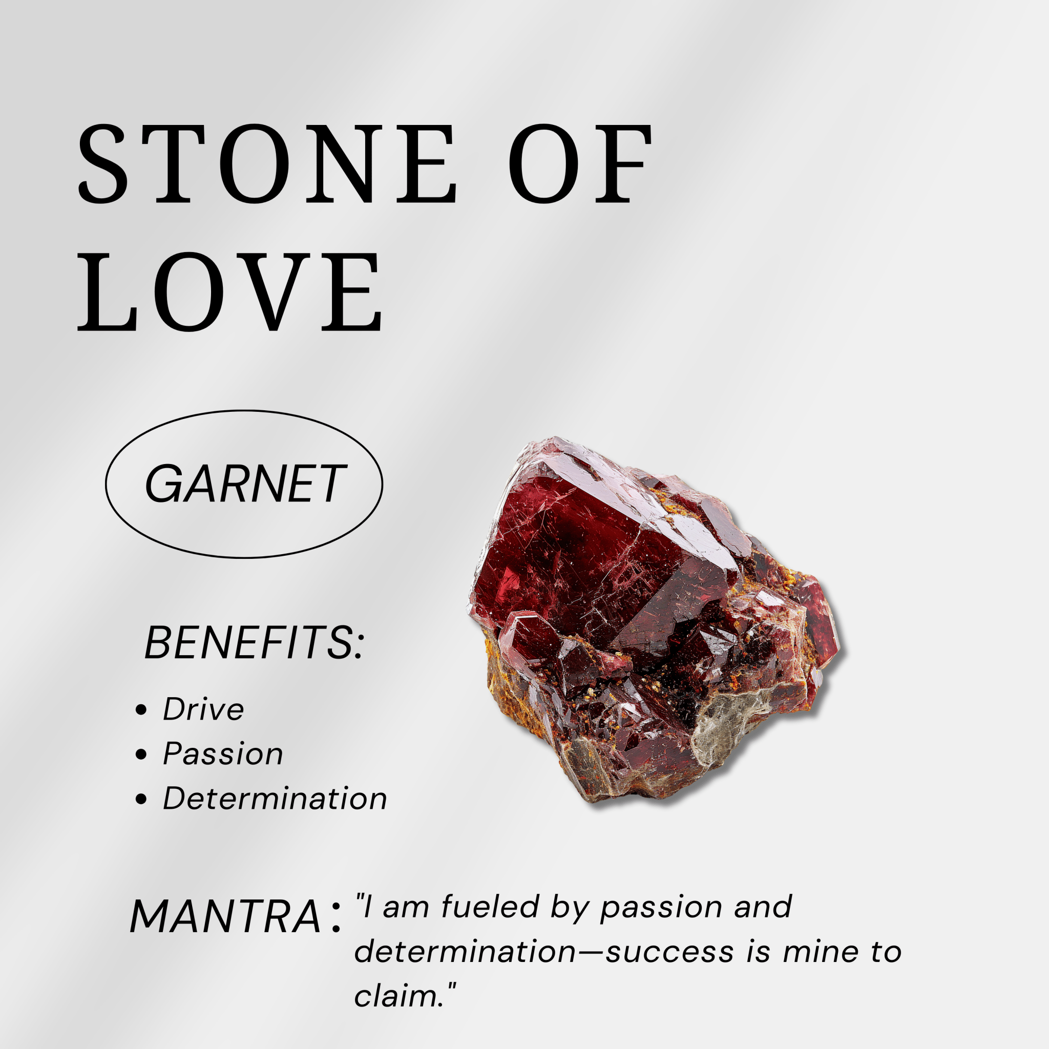 Garnet Freeform - helmsman - crystal