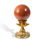 Gold Sandstone Sphere - helmsman - crystal