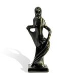 Golden Obsidian Angel Carving - helmsman - crystal