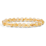 Golden Rutilated Quartz Bracelet - helmsman - crystal