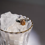 Golden Rutilated Quartz Ring - helmsman - crystal