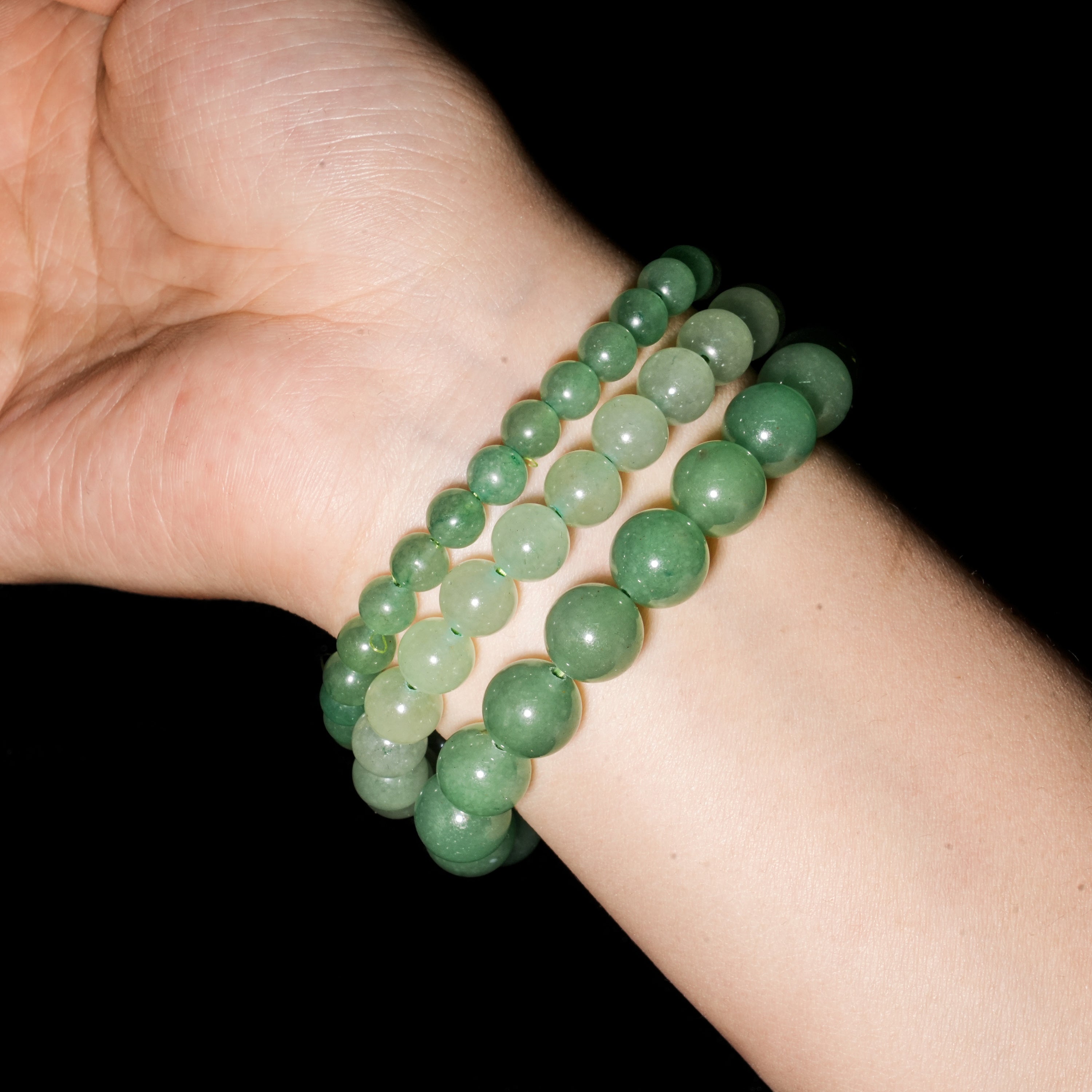 Green Aventurine Crystal Bracelet-Helmsman Crystal