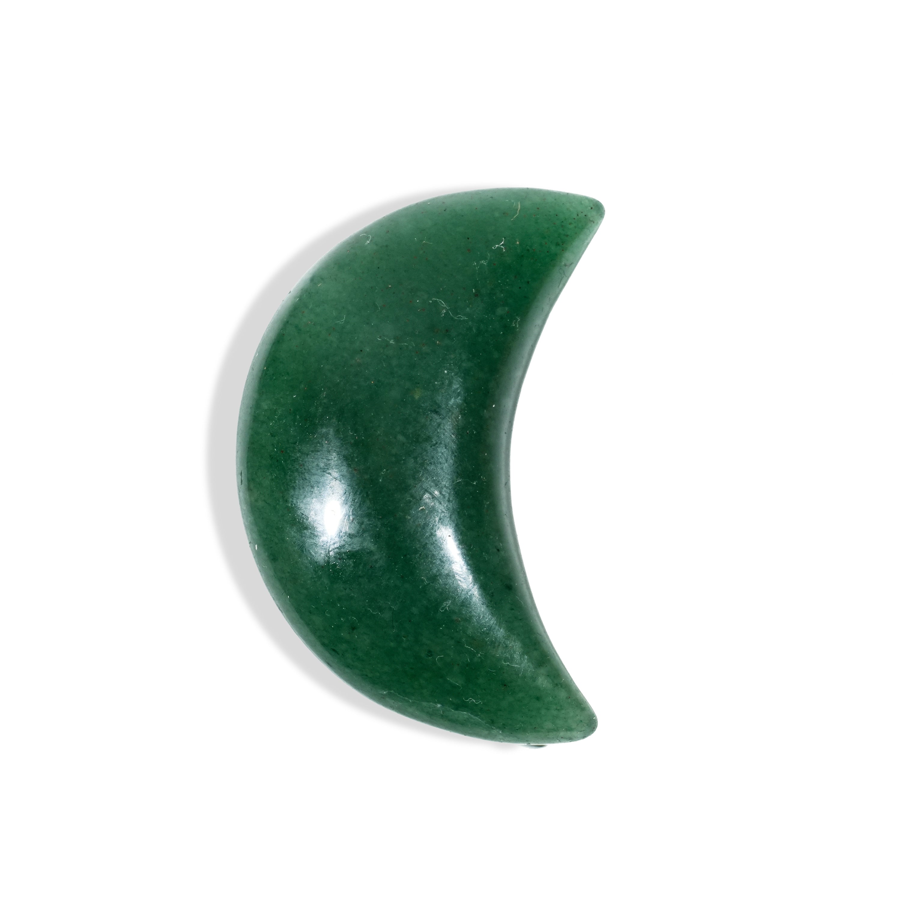 Green Aventurine Moon-Helmsman Crystal