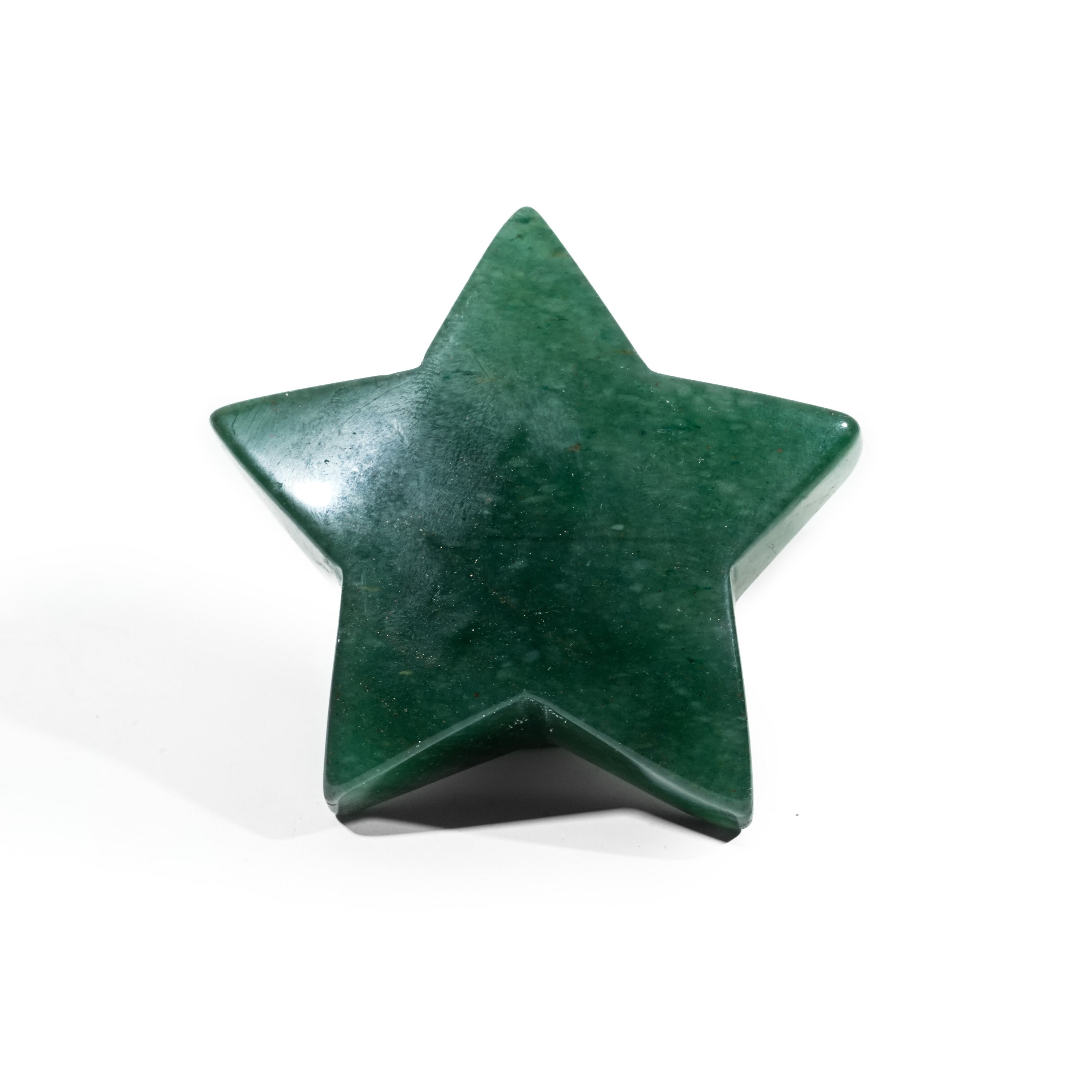 Green Aventurine Pentagram-Helmsman Crystal