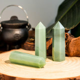 Green Aventurine Point - helmsman - crystal