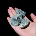 Green Aventurine Rough - helmsman - crystal