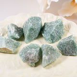 Green Aventurine Rough - helmsman - crystal