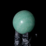 Green Aventurine Sphere - helmsman - crystal
