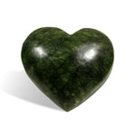 Green Jade Heart - helmsman - crystal