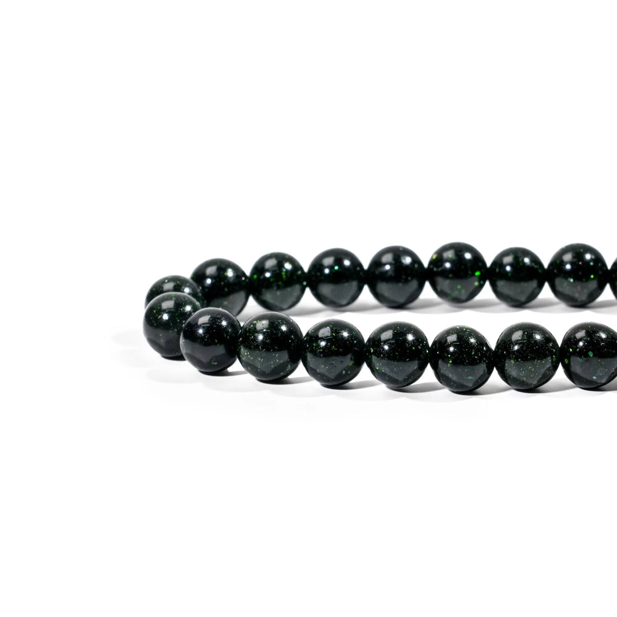 Green Sandstone Bracelet - helmsman - crystal