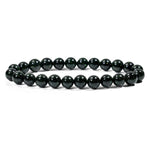 Green Sandstone Bracelet - helmsman - crystal