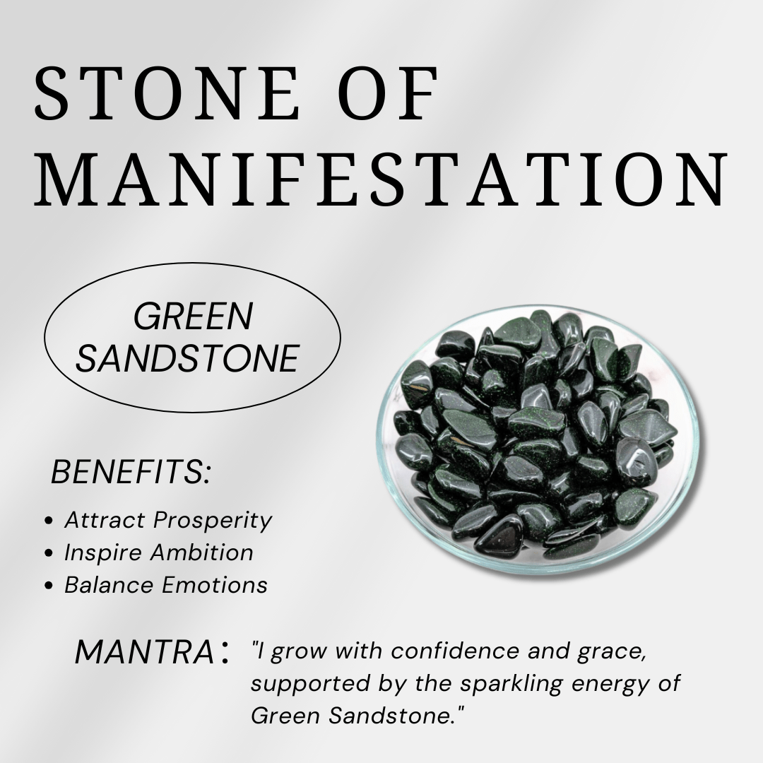Green Sandstone Heart - helmsman - crystal