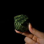 Green Jade Freeform-Helmsman Crystal