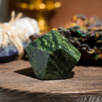 Green Jade Freeform-Helmsman Crystal