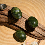 Green Jade Tumbled Stone Set-Helmsman Crystal
