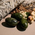 Green Jade Tumbled Stone Set-Helmsman Crystal