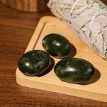 Green Jade Tumbled Stone Set-Helmsman Crystal