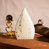 Hemimorphite Flame Freeform - helmsman - crystal