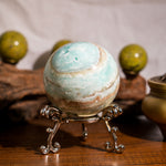 Hemimorphite Sphere - helmsman - crystal