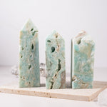 Hemimorphite Tower - helmsman - crystal