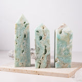 Hemimorphite Tower - helmsman - crystal