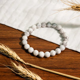 Howlite Bracelet - helmsman - crystal