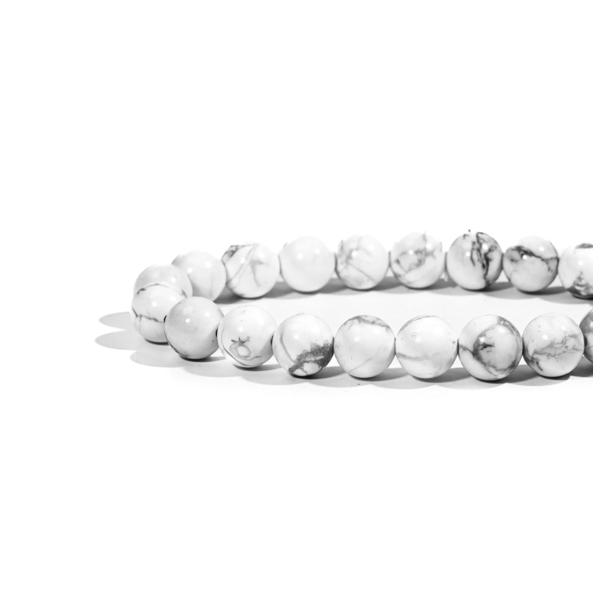 Howlite Bracelet - helmsman - crystal
