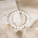 Howlite Bracelet - helmsman - crystal