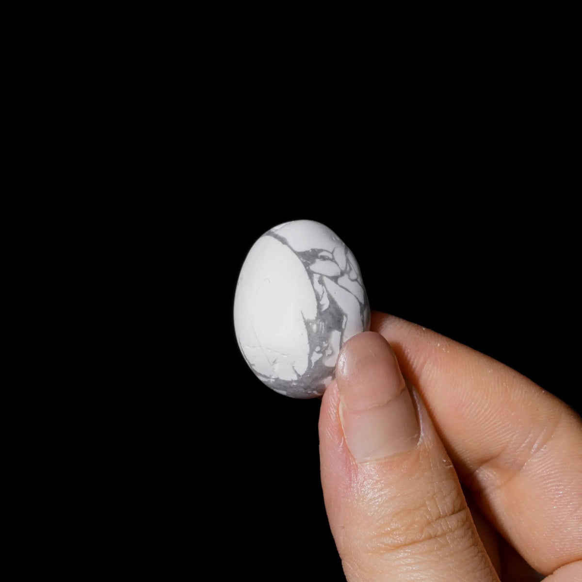Howlite Tumbled Stone Set - helmsman - crystal