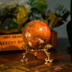 Indonesian Agate Sphere-Helmsman Crystal
