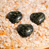 Kambaba Jasper Mini Heart Set-Helmsman Crystal