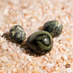Kambaba Jasper Tumbled Stone Set - helmsman - crystal