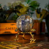 Kyanite Sphere - helmsman - crystal