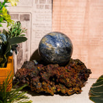 Kyanite Sphere - helmsman - crystal