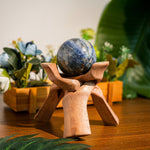 Kyanite Sphere - helmsman - crystal