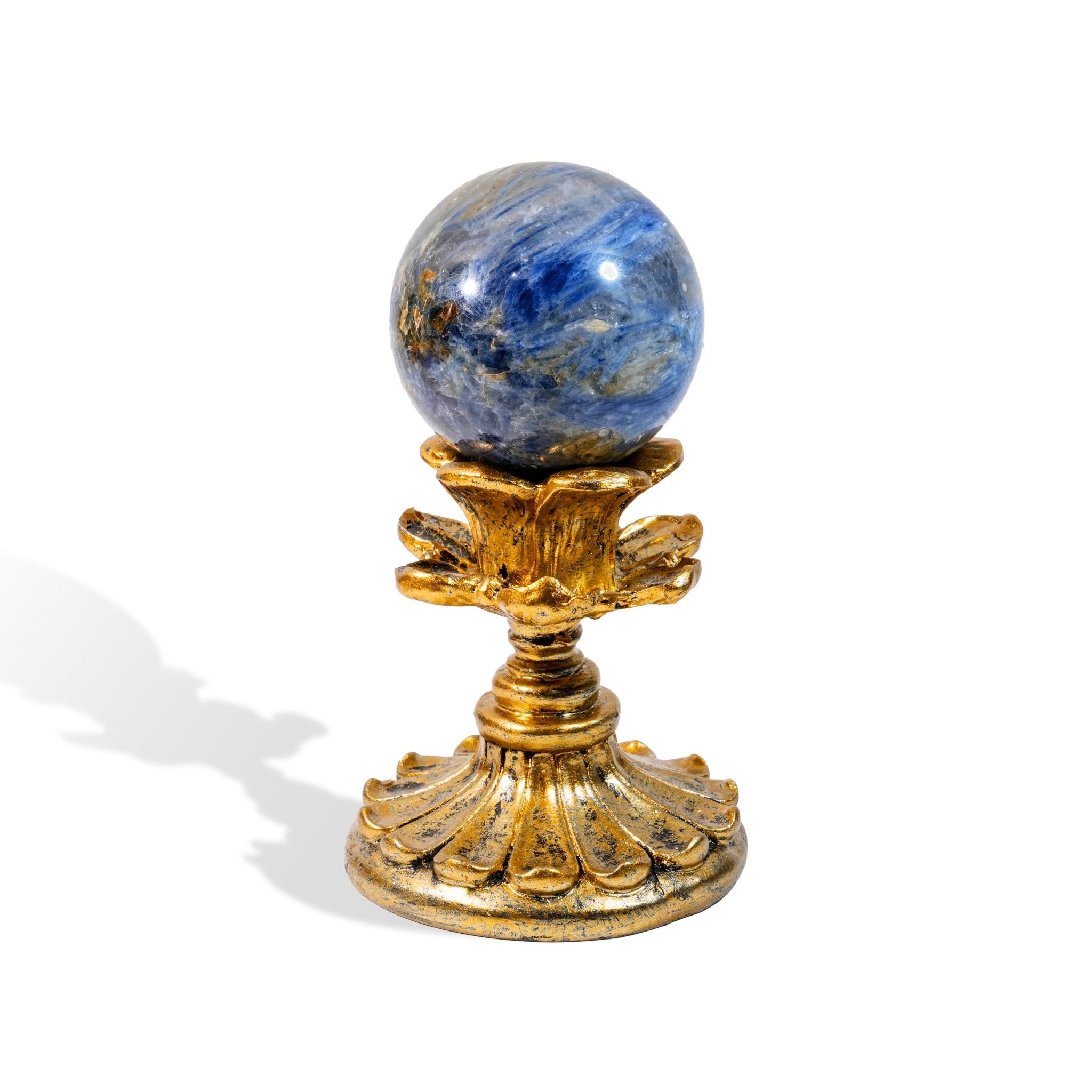 Kyanite Sphere - helmsman - crystal