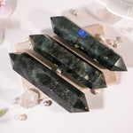 Labradorite Double Terminated Point-Helmsman Crystal
