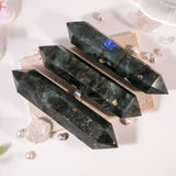 Labradorite Double Terminated Point-Helmsman Crystal