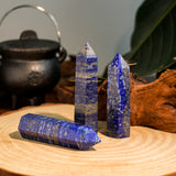 Laipis Lazuli Point-Helmsman Crystal